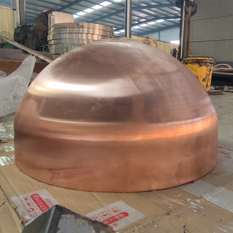 OEM Pure Copper Semi Sphere Core Hollow Copper Hemisphere Brass Half Balls