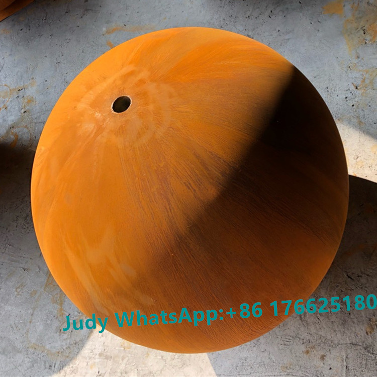 Custom Large Mild Steel Hollow Sphere Balls In Low Carbon Steel 