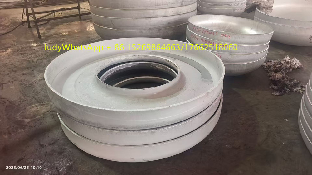 Custom Stainless Steel Dished Head With Punch Holes For Tank Components Industries